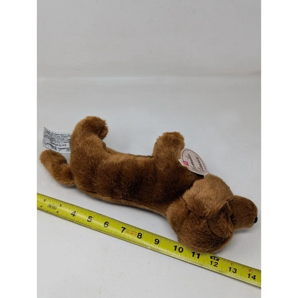 Russ Berrie Yomiko Classics Dachshund Dog Brown‎ Plush Stuffed Wiener Puppy NEW